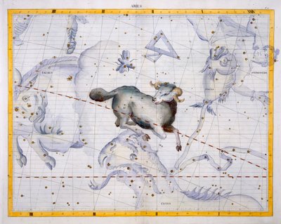 Constellation of Aries, plate 4 from 